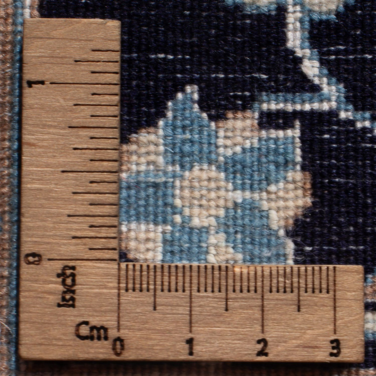 Loper Perzisch tapijt - Nain - Premium - 196 x 50 cm - donkerblauw