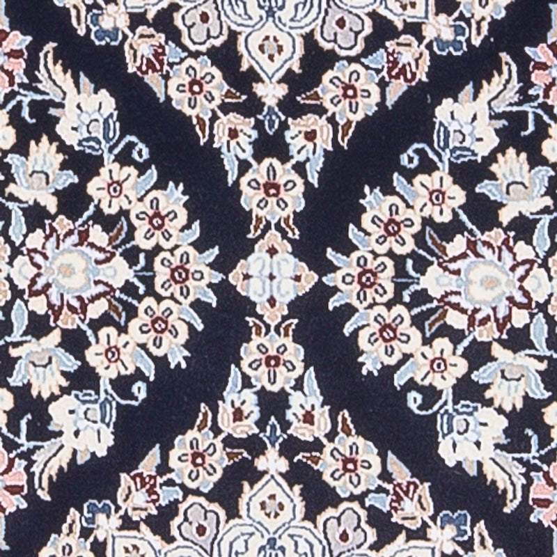 Loper Perzisch tapijt - Nain - Premium - 188 x 58 cm - donkerblauw