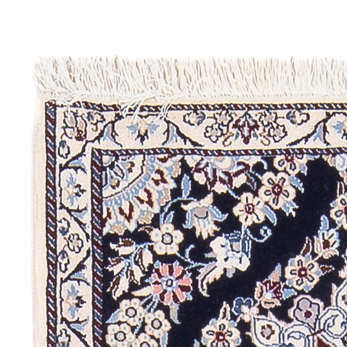 Loper Perzisch tapijt - Nain - Premium - 188 x 58 cm - donkerblauw