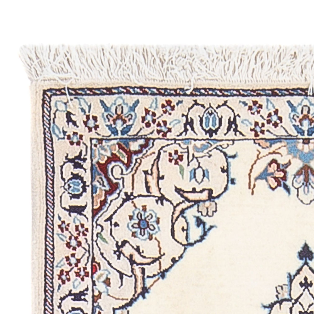 Loper Perzisch tapijt - Nain - Premium - 153 x 49 cm - crème