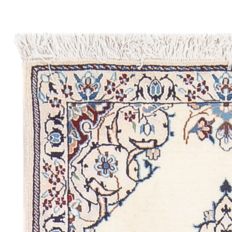 Loper Perzisch tapijt - Nain - Premium - 153 x 49 cm - crème