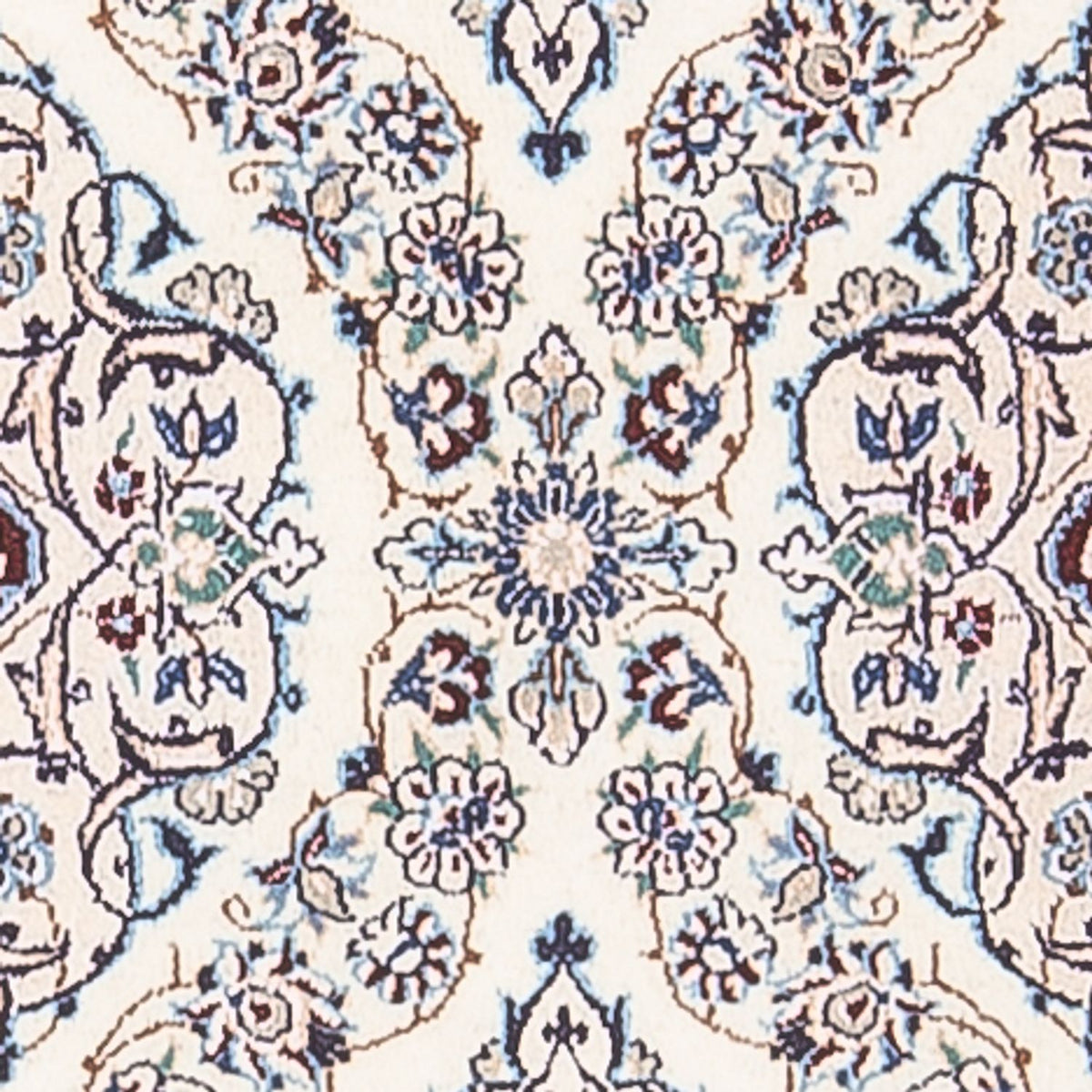 Loper Perzisch tapijt - Nain - Premium - 147 x 48 cm - crème