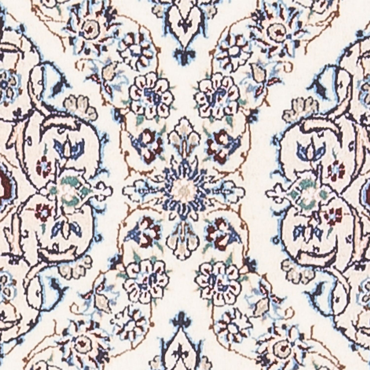 Loper Perzisch tapijt - Nain - Premium - 150 x 50 cm - crème