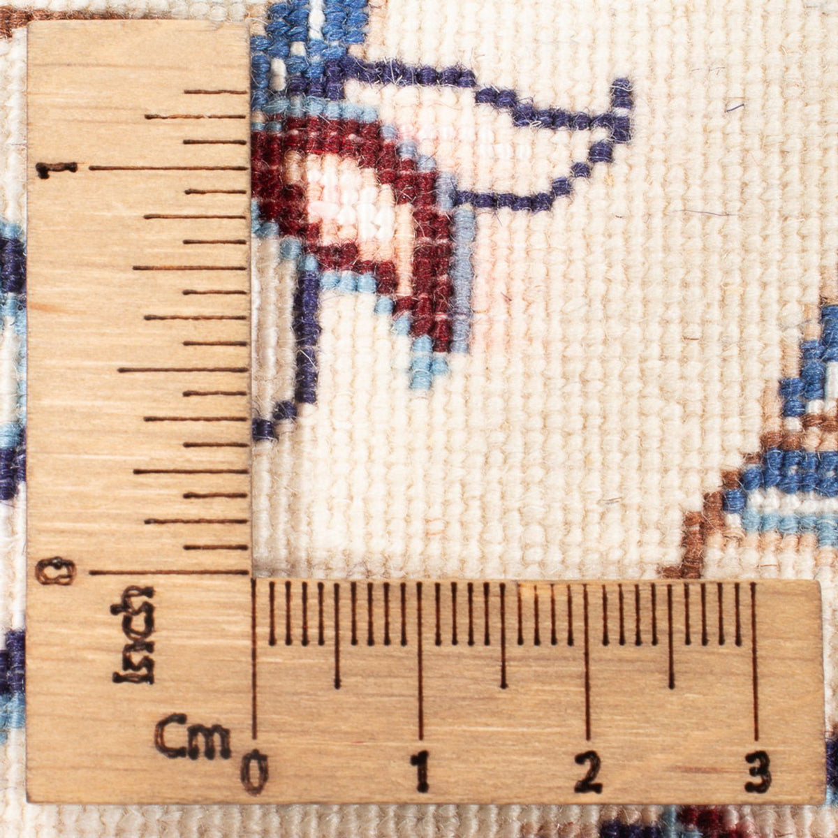 Loper Perzisch tapijt - Nain - Premium - 150 x 50 cm - crème