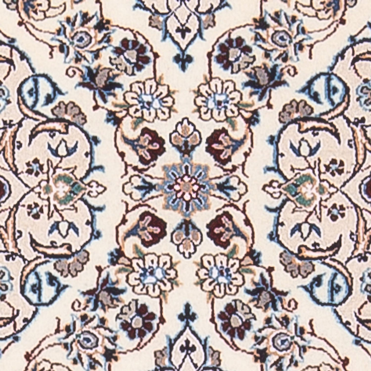 Loper Perzisch tapijt - Nain - Premium - 150 x 48 cm - donker beige