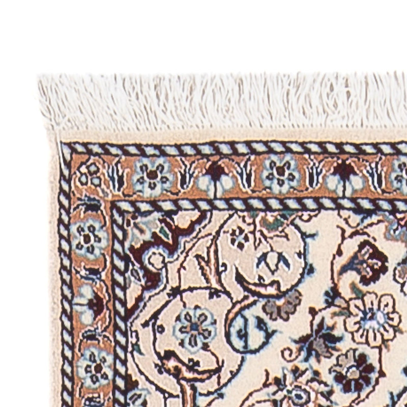 Loper Perzisch tapijt - Nain - Premium - 150 x 48 cm - donker beige