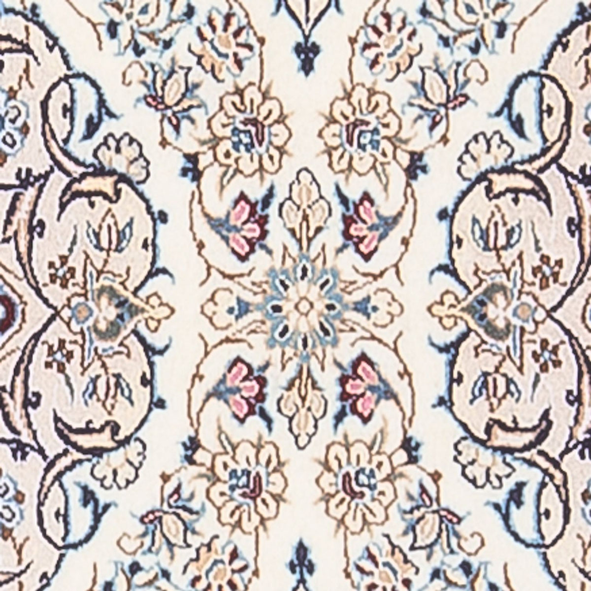 Loper Perzisch tapijt - Nain - Premium - 156 x 48 cm - crème