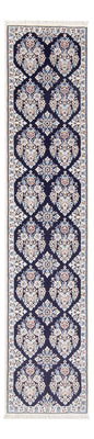 Loper Perzisch tapijt - Nain - Premium - 210 x 48 cm - donkerblauw