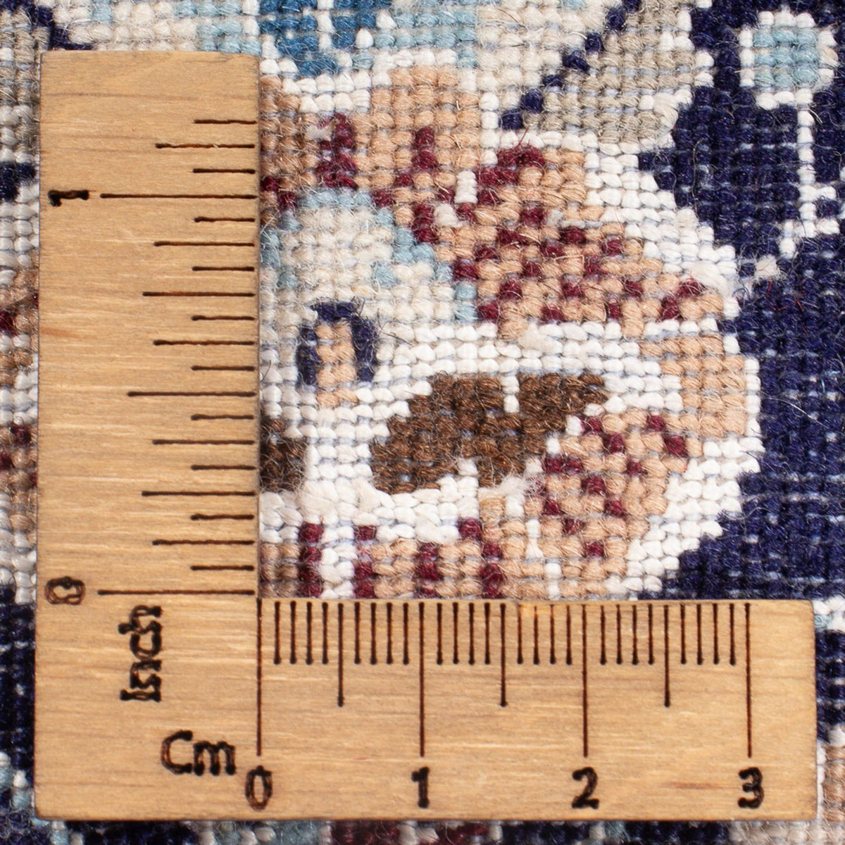 Loper Perzisch tapijt - Nain - Premium - 210 x 48 cm - donkerblauw