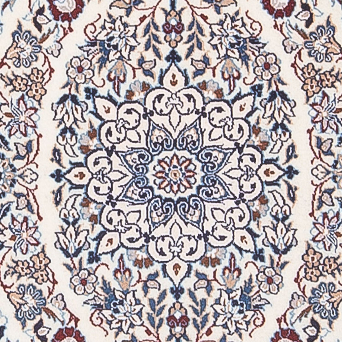 Loper Perzisch tapijt - Nain - Premium - 209 x 49 cm - donker beige