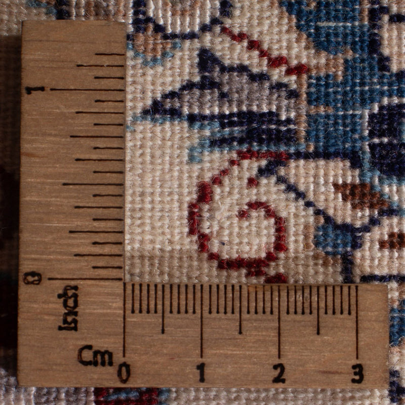 Loper Perzisch tapijt - Nain - Premium - 209 x 49 cm - donker beige