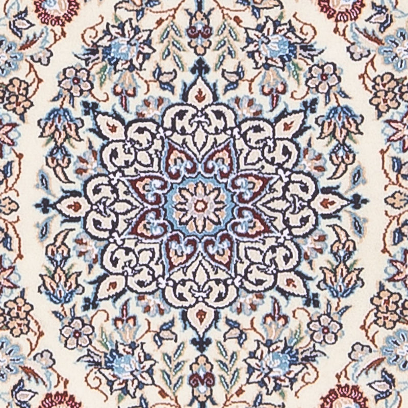 Loper Perzisch tapijt - Nain - Premium - 220 x 57 cm - donker beige