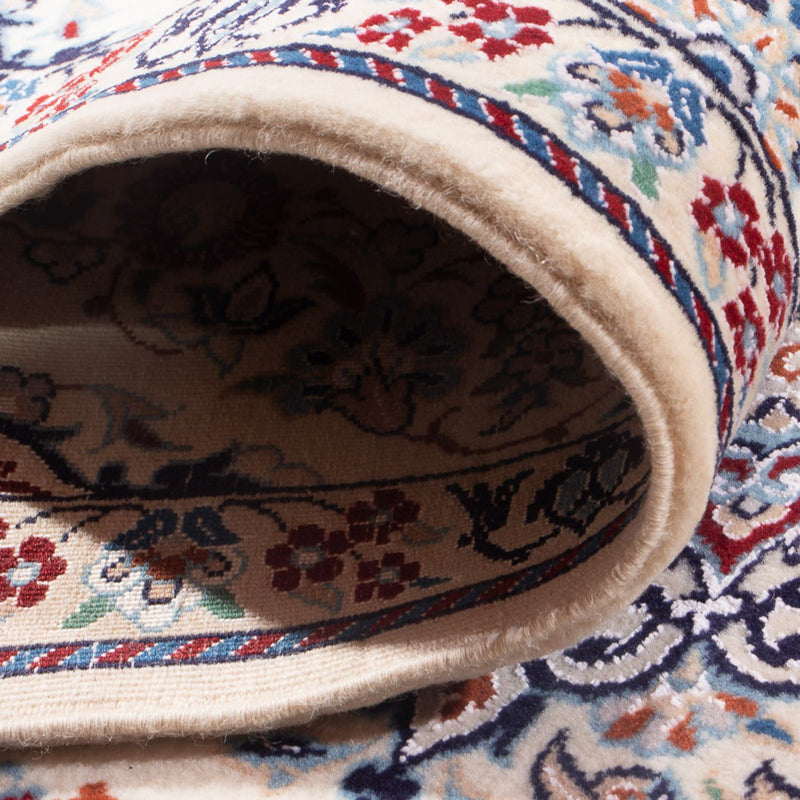 Loper Perzisch tapijt - Nain - Premium - 220 x 57 cm - donker beige