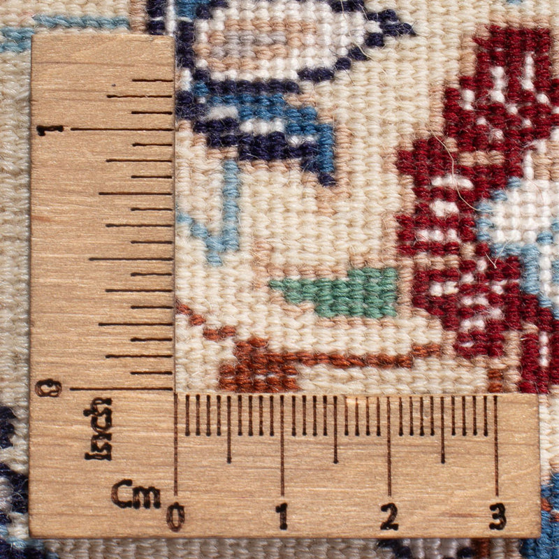 Loper Perzisch tapijt - Nain - Premium - 220 x 57 cm - donker beige