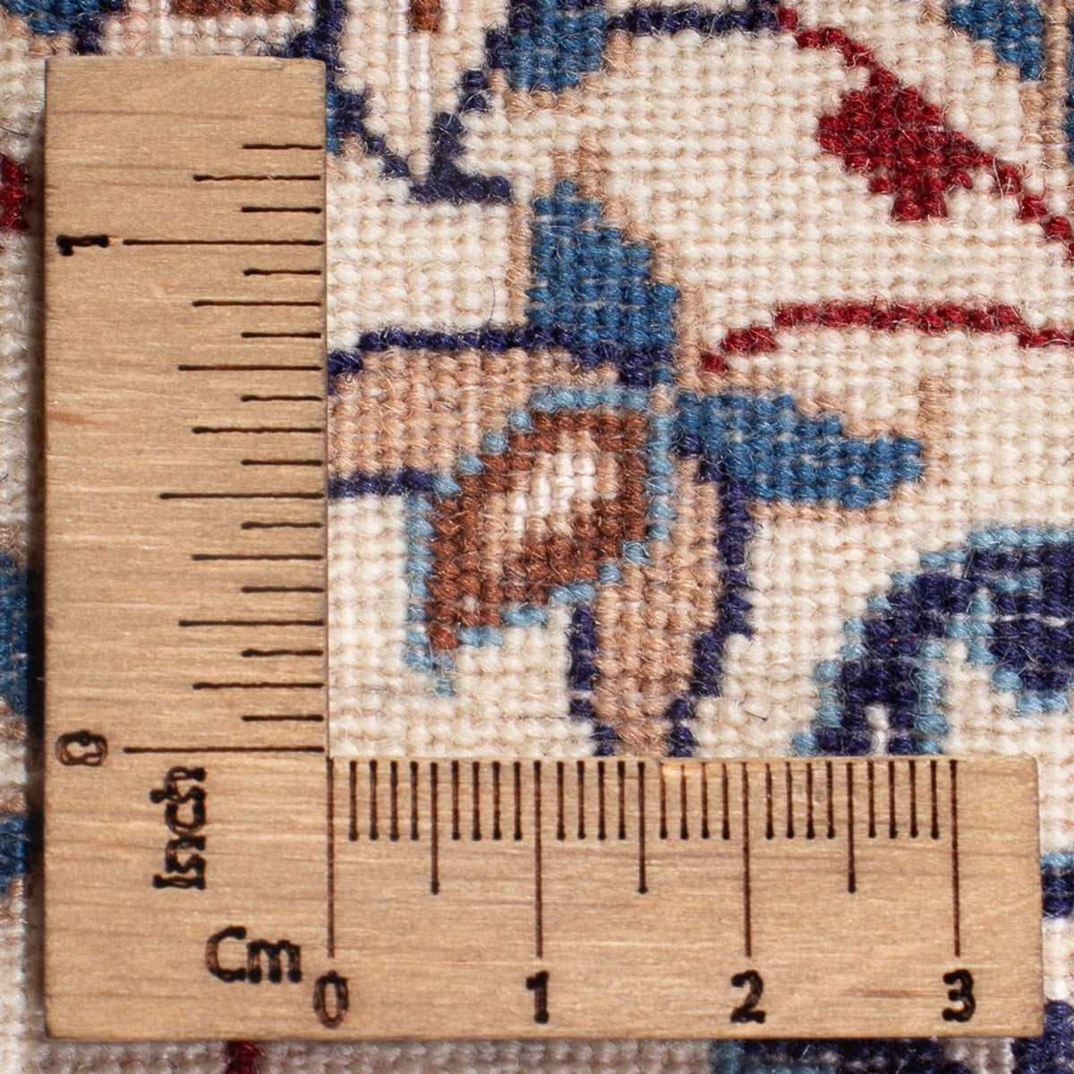 Loper Perzisch tapijt - Nain - Premium - 208 x 49 cm - donker beige