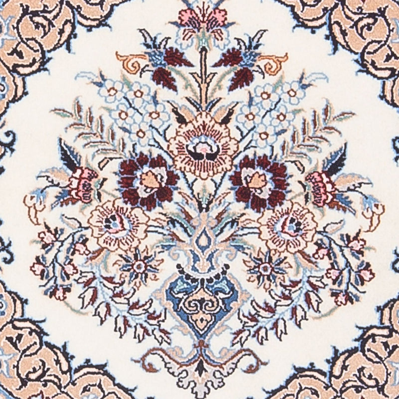 Loper Perzisch tapijt - Nain - Premium - 204 x 50 cm - crème