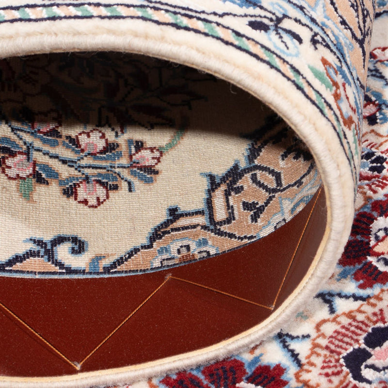 Loper Perzisch tapijt - Nain - Premium - 204 x 50 cm - crème