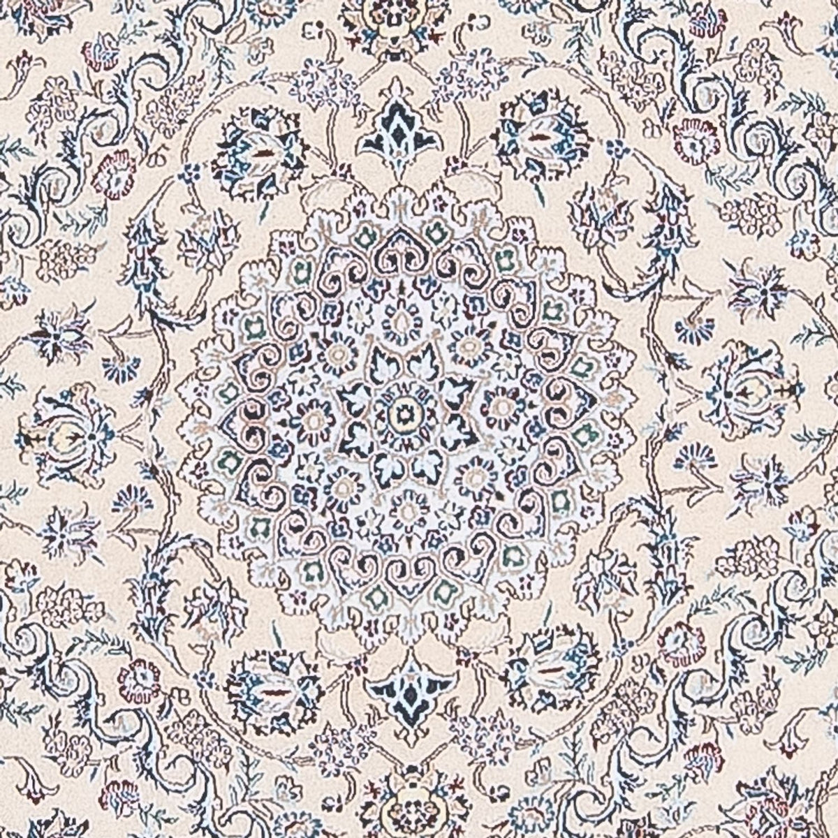 Loper Perzisch tapijt - Nain - Premium - 315 x 91 cm - grijs