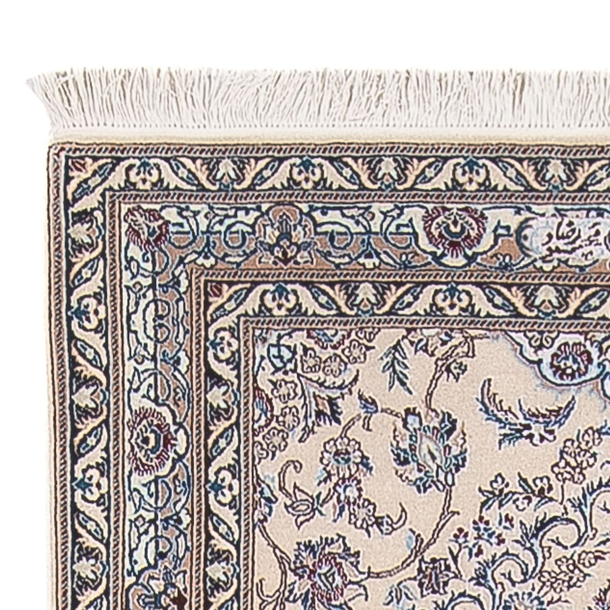 Loper Perzisch tapijt - Nain - Premium - 315 x 91 cm - grijs