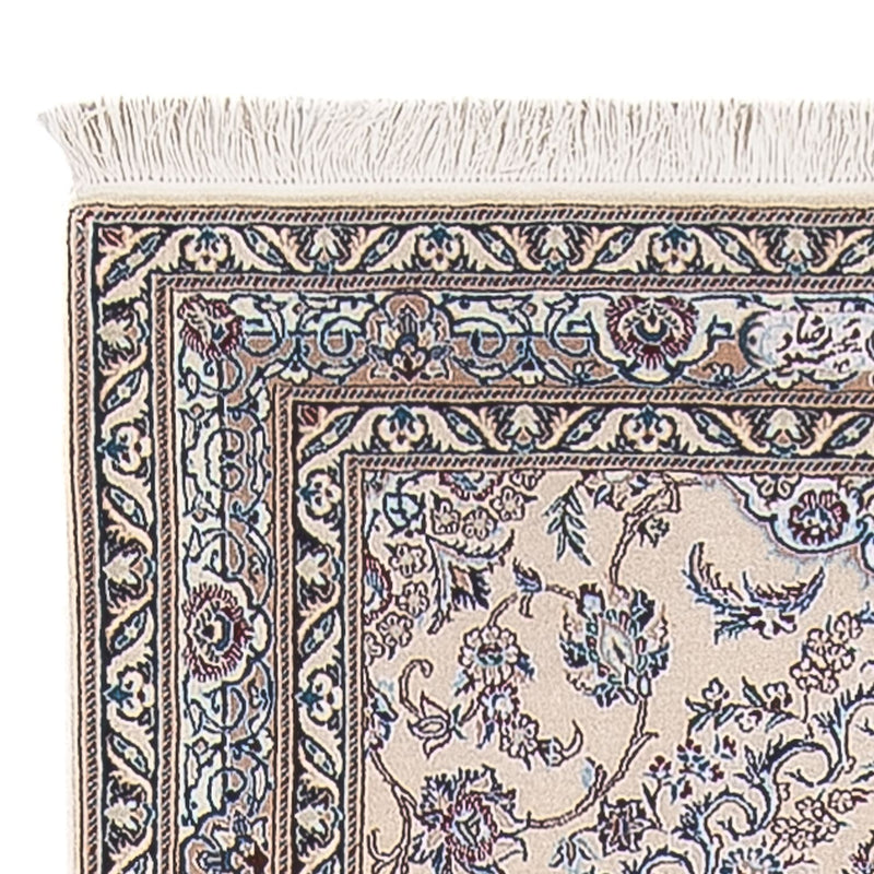 Loper Perzisch tapijt - Nain - Premium - 315 x 91 cm - grijs