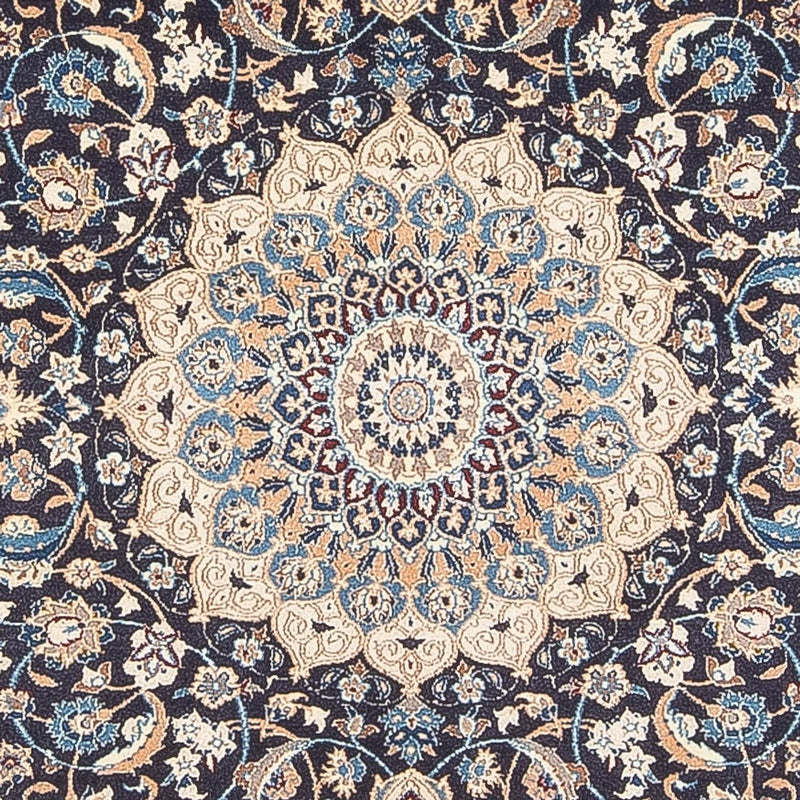 Perzisch tapijt - Nain - Premium - 202 x 129 cm - donkerblauw