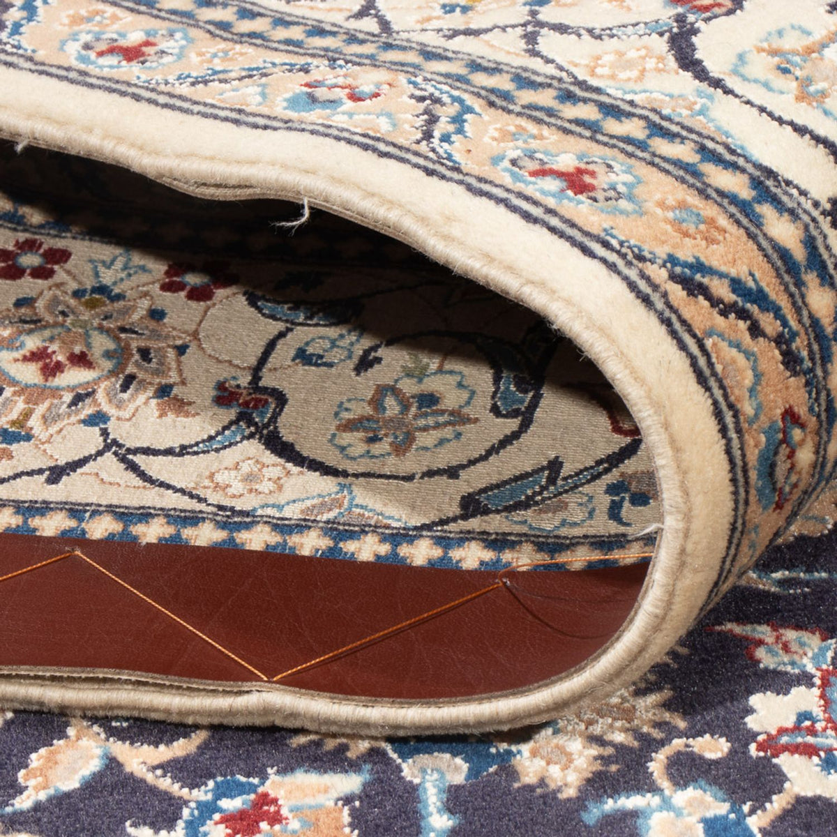 Perzisch tapijt - Nain - Premium - 202 x 129 cm - donkerblauw