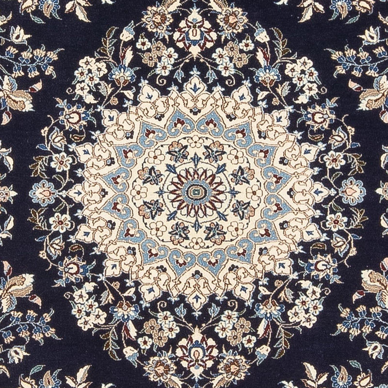Perzisch tapijt - Nain - Premium - 205 x 135 cm - donkerblauw