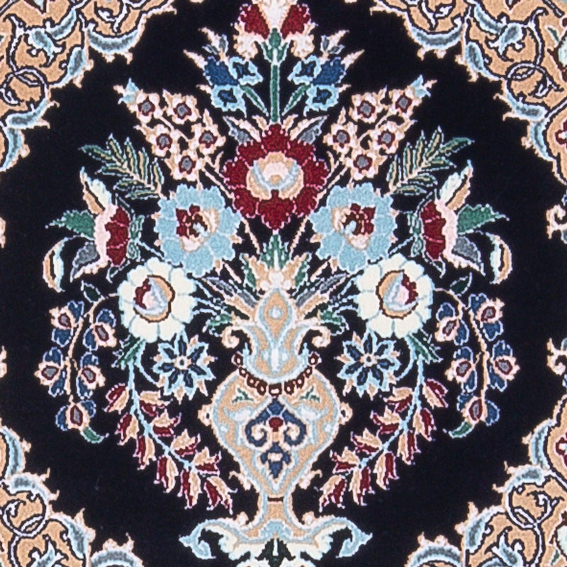 Loper Perzisch tapijt - Nain - Premium - 227 x 48 cm - donkerblauw