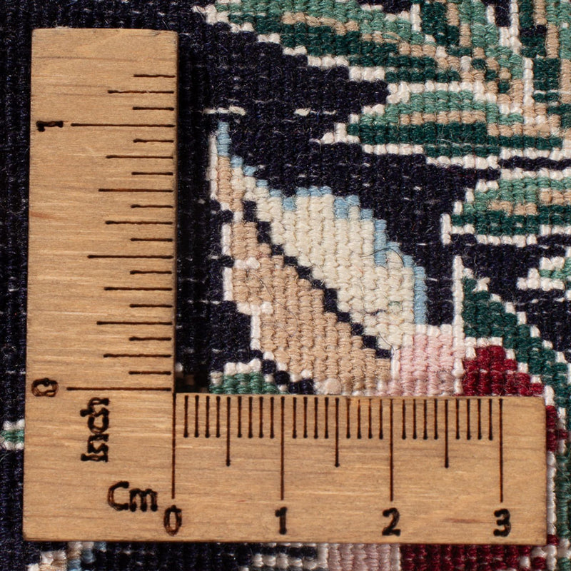 Loper Perzisch tapijt - Nain - Premium - 227 x 48 cm - donkerblauw