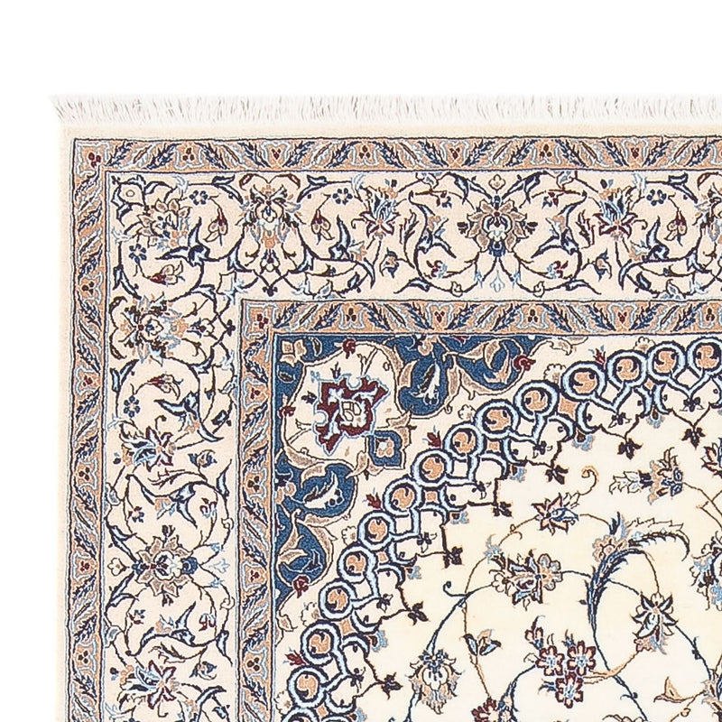 Perzisch tapijt - Nain - Premium - 211 x 130 cm - crème