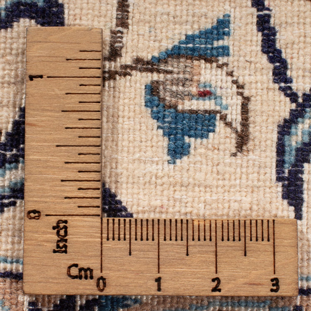 Perzisch tapijt - Nain - Premium - 211 x 130 cm - crème