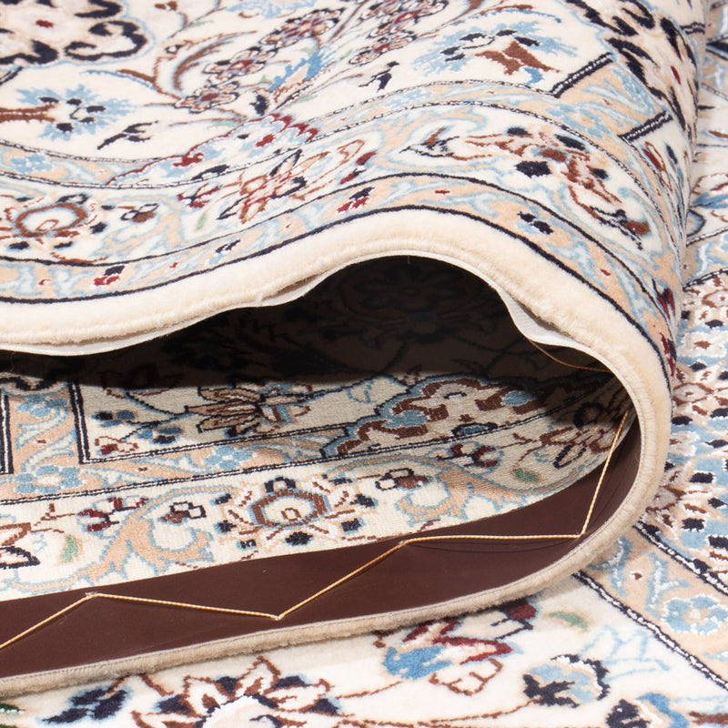 Perzisch tapijt - Nain - Premium - 305 x 208 cm - lichtgrijs