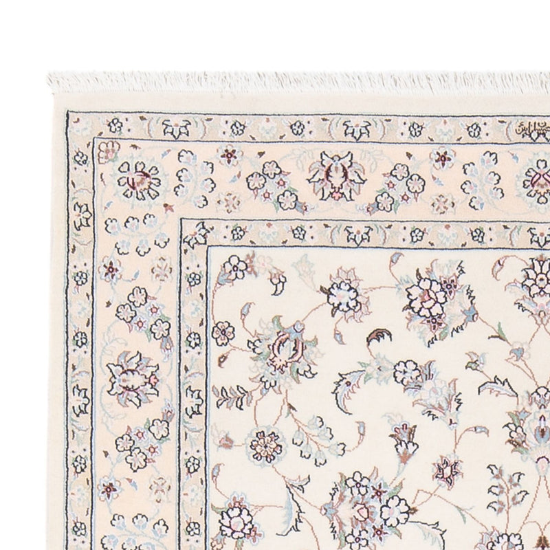 Perzisch tapijt - Nain - Premium - 161 x 110 cm - crème