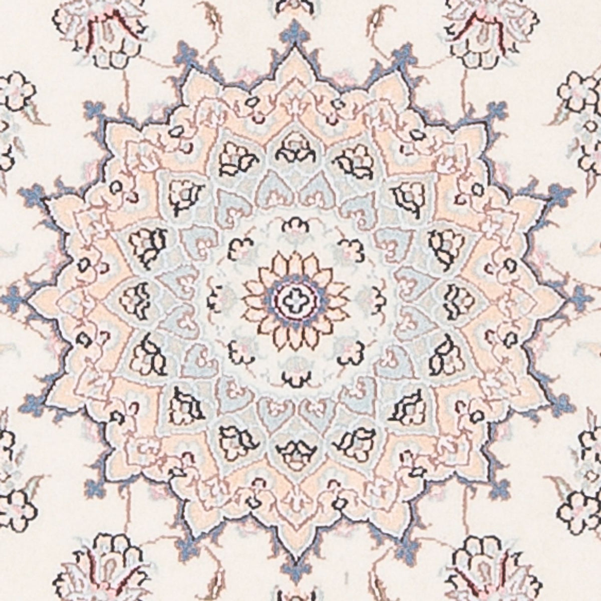 Perzisch tapijt - Nain - Premium - 119 x 83 cm - crème