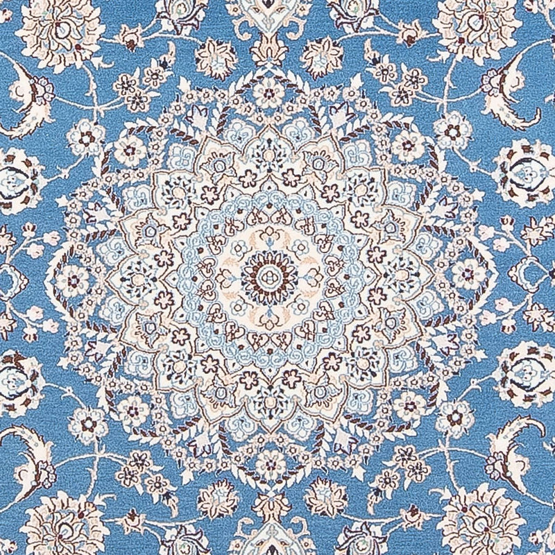Perzisch tapijt - Nain - Premium - 198 x 131 cm - blauw