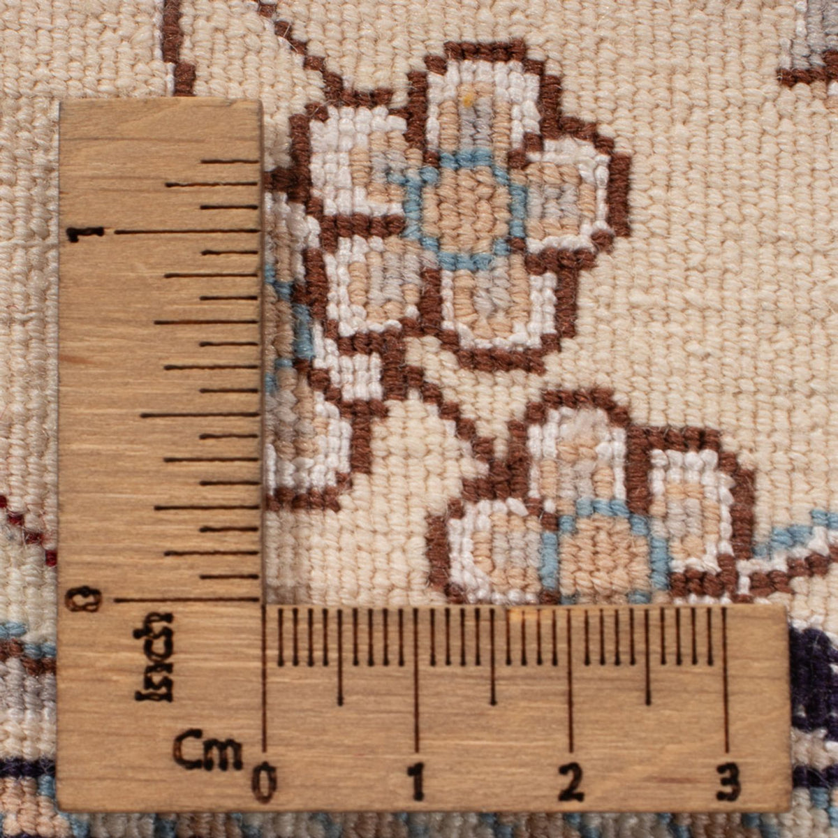 Perzisch tapijt - Nain - Premium - 198 x 131 cm - blauw