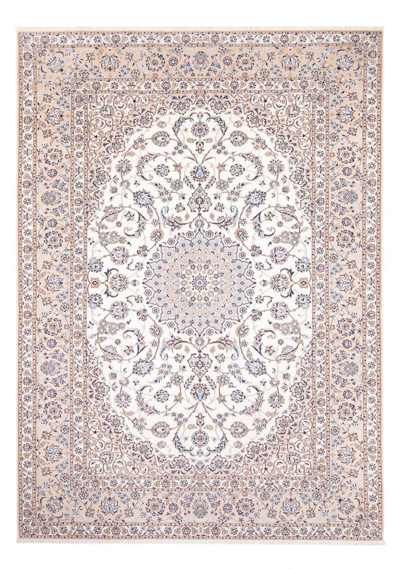 Perzisch tapijt - Nain - Premium - 308 x 210 cm - crème