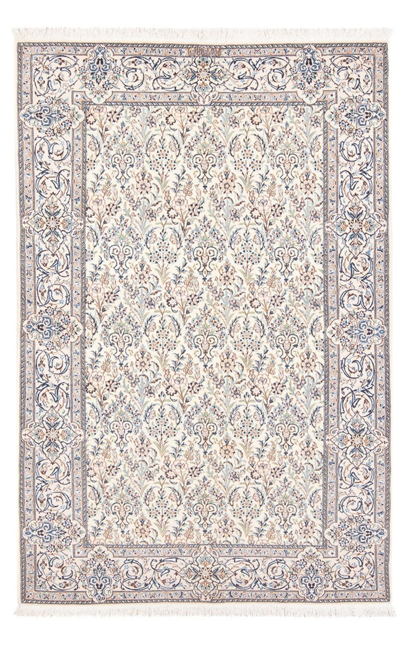 Perzisch tapijt - Nain - Premium - 214 x 135 cm - crème