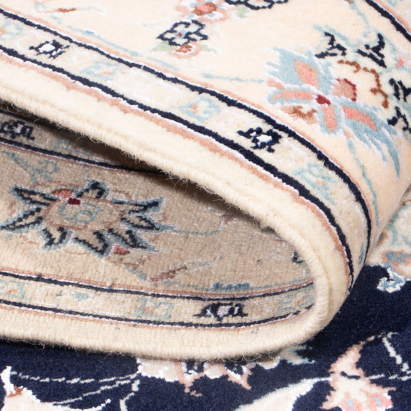 Perzisch tapijt - Nain - Premium - 141 x 93 cm - donkerblauw