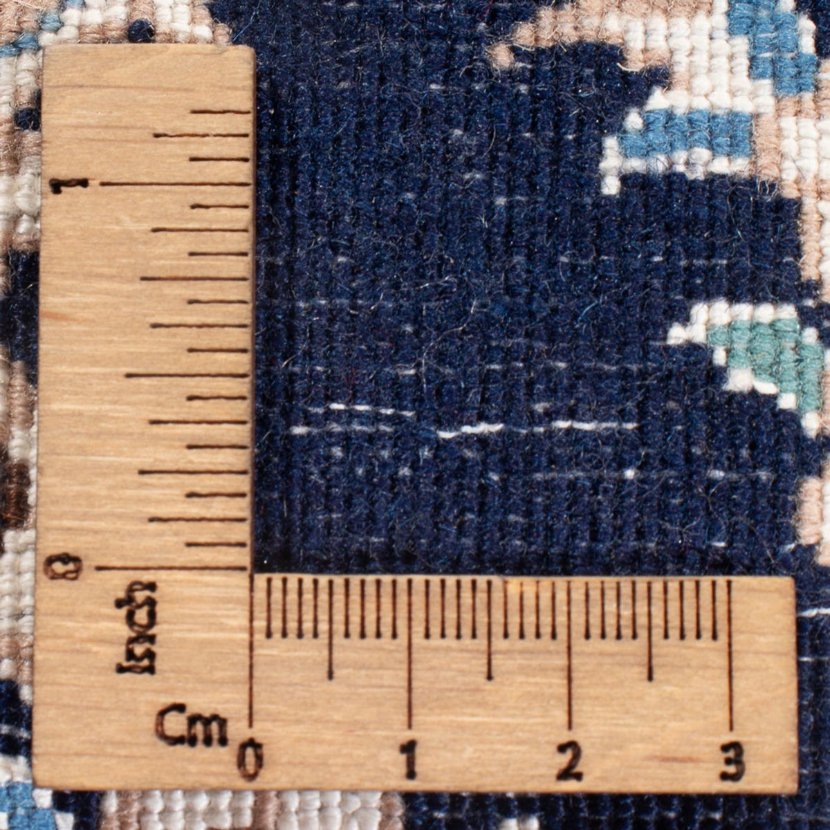 Perzisch tapijt - Nain - Premium - 112 x 57 cm - donkerblauw