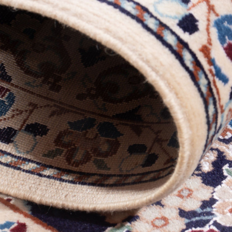 Loper Perzisch tapijt - Nain - Premium - 145 x 53 cm - donkerblauw