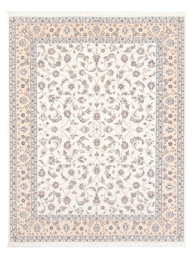 Perzisch tapijt - Nain - Premium - 202 x 150 cm - crème
