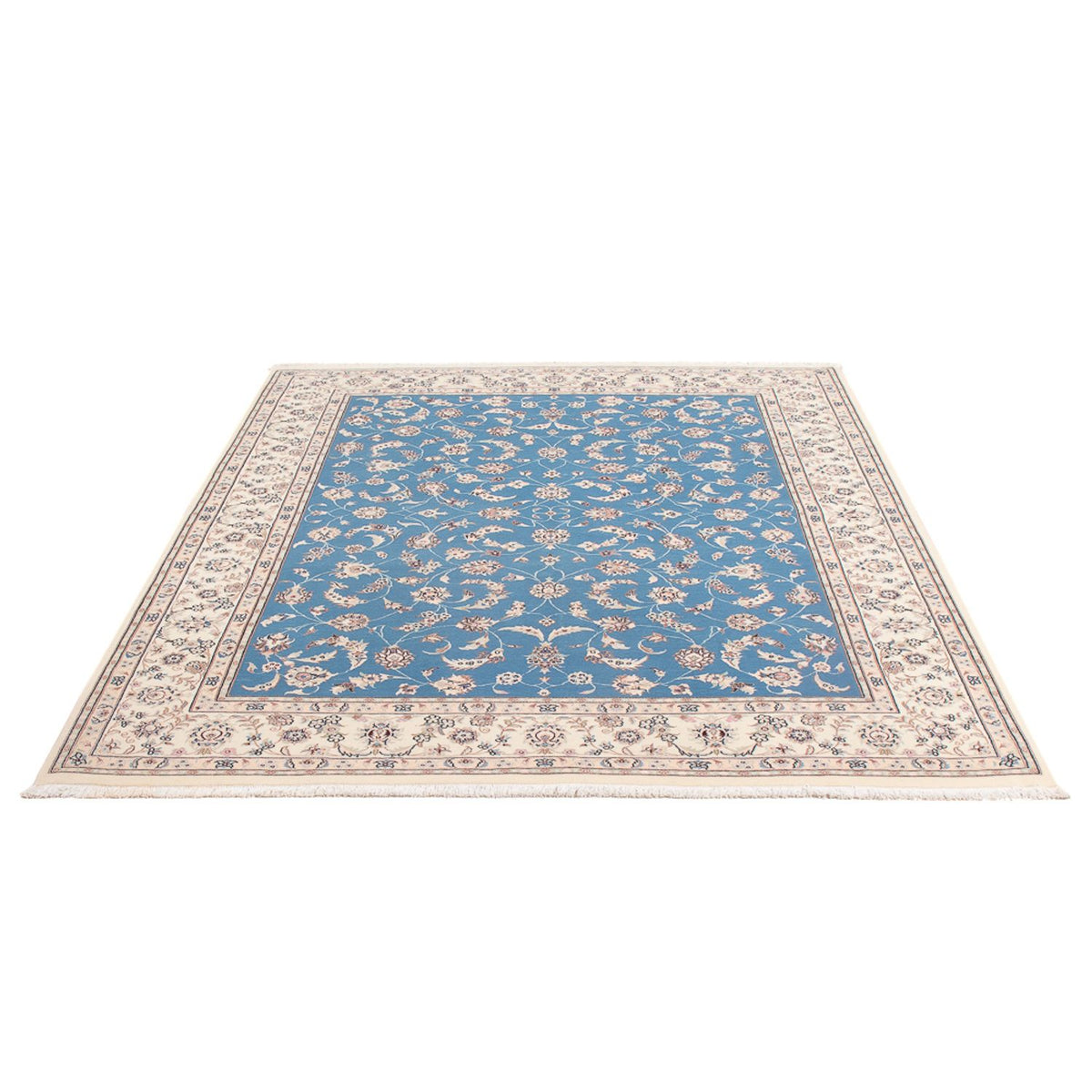 Perzisch tapijt - Nain - Premium - 200 x 150 cm - blauw