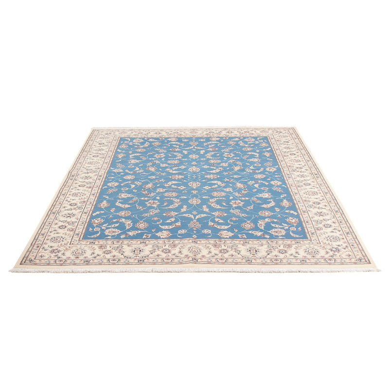 Perzisch tapijt - Nain - Premium - 200 x 155 cm - blauw