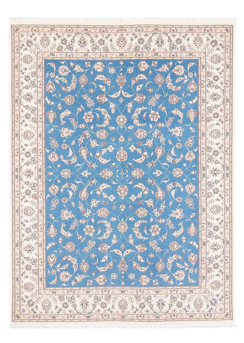 Perzisch tapijt - Nain - Premium - 210 x 151 cm - blauw