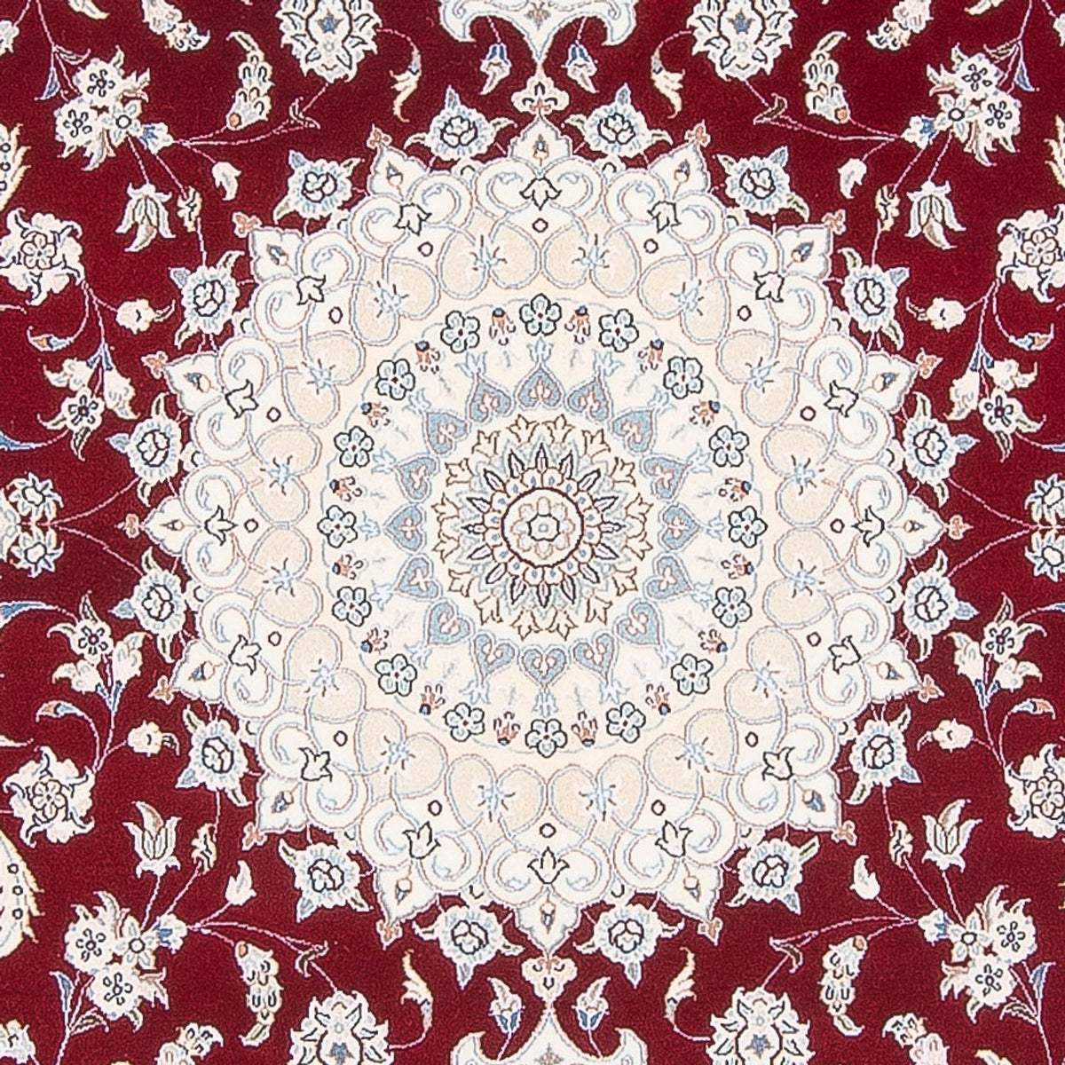 Perzisch tapijt - Nain - Premium - 206 x 151 cm - rood