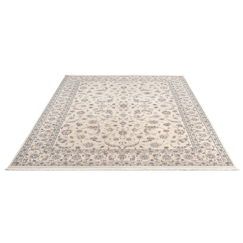Perzisch tapijt - Nain - Premium - 241 x 170 cm - licht beige