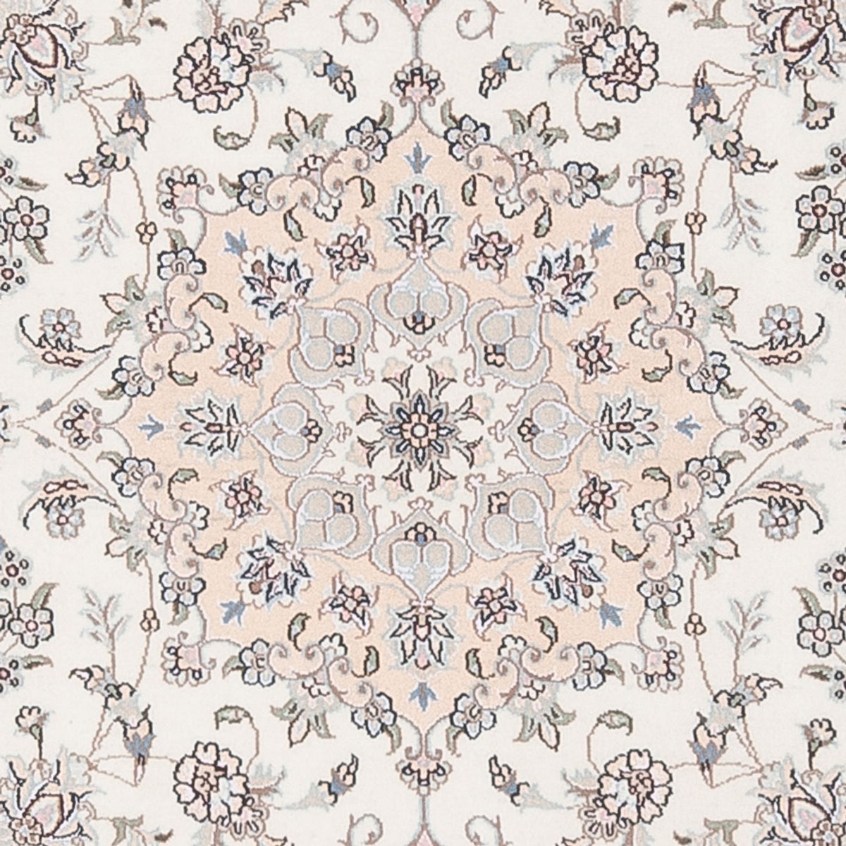 Perzisch tapijt - Nain - Premium - 161 x 109 cm - crème