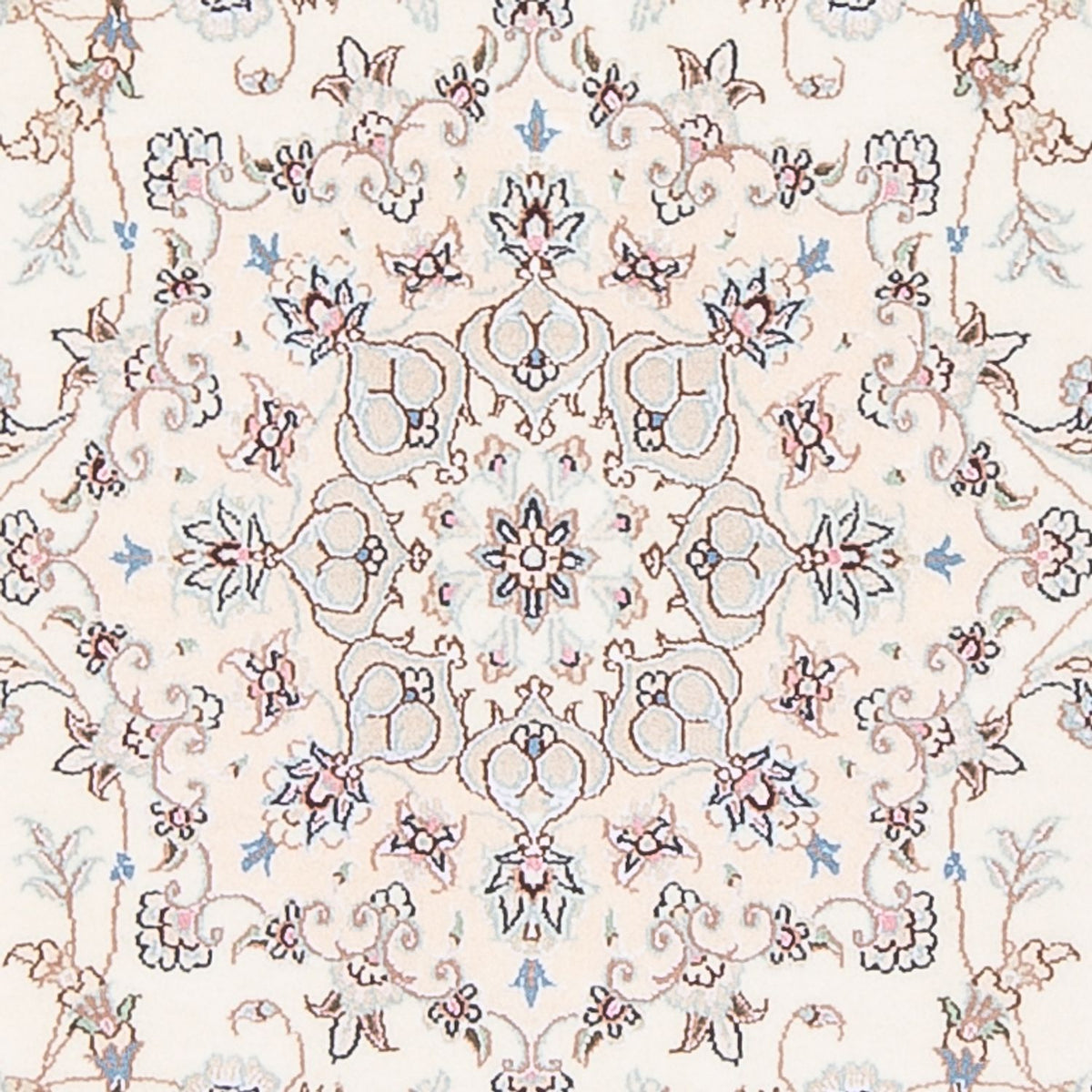 Perzisch tapijt - Nain - Premium - 164 x 111 cm - crème