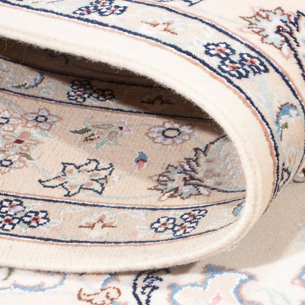 Perzisch tapijt - Nain - Premium - 160 x 108 cm - crème